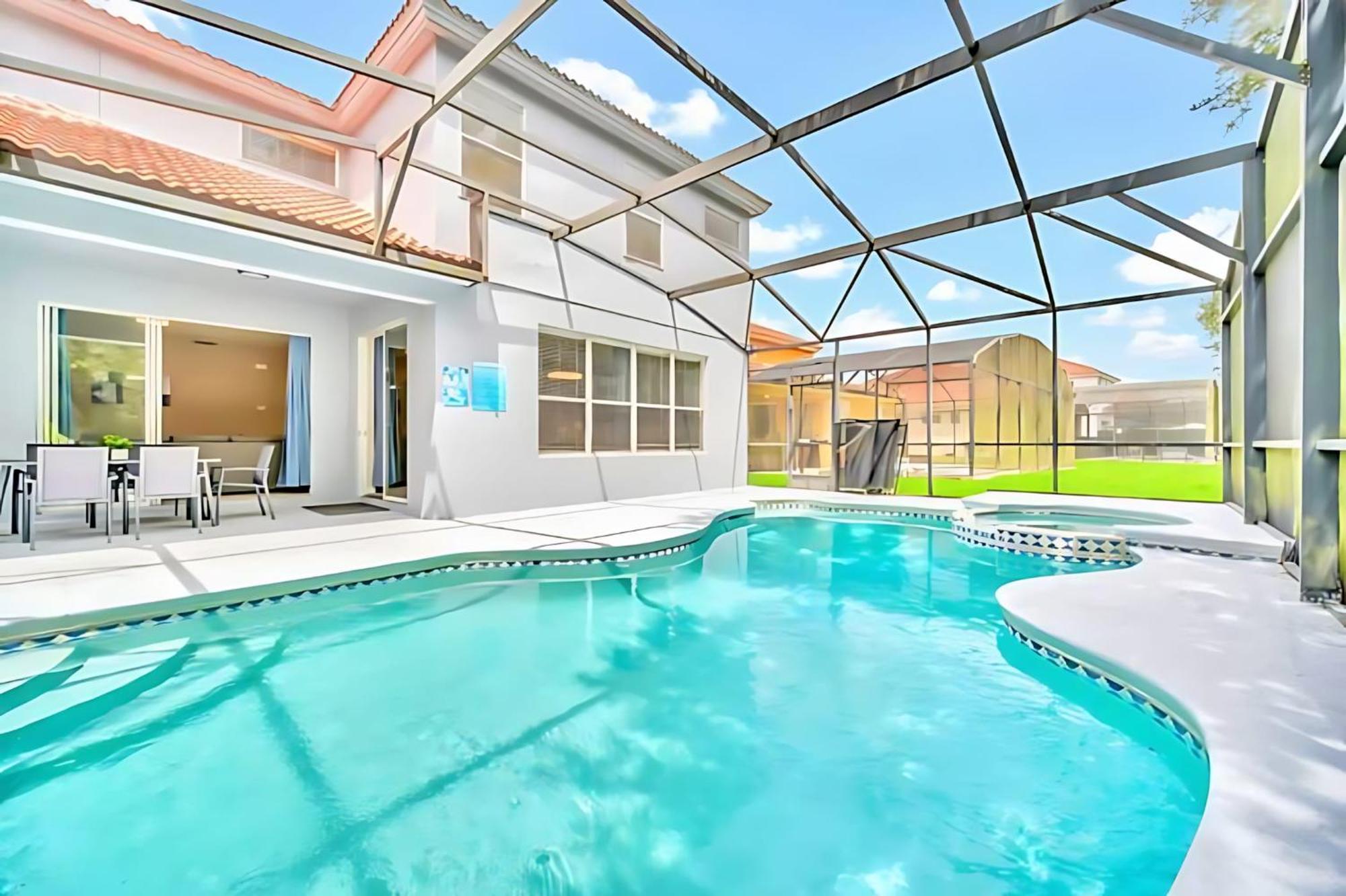 6Br Resort Home Near Disney - With Private Pool Hot Tub And Games Room Kissimmee Exterior photo