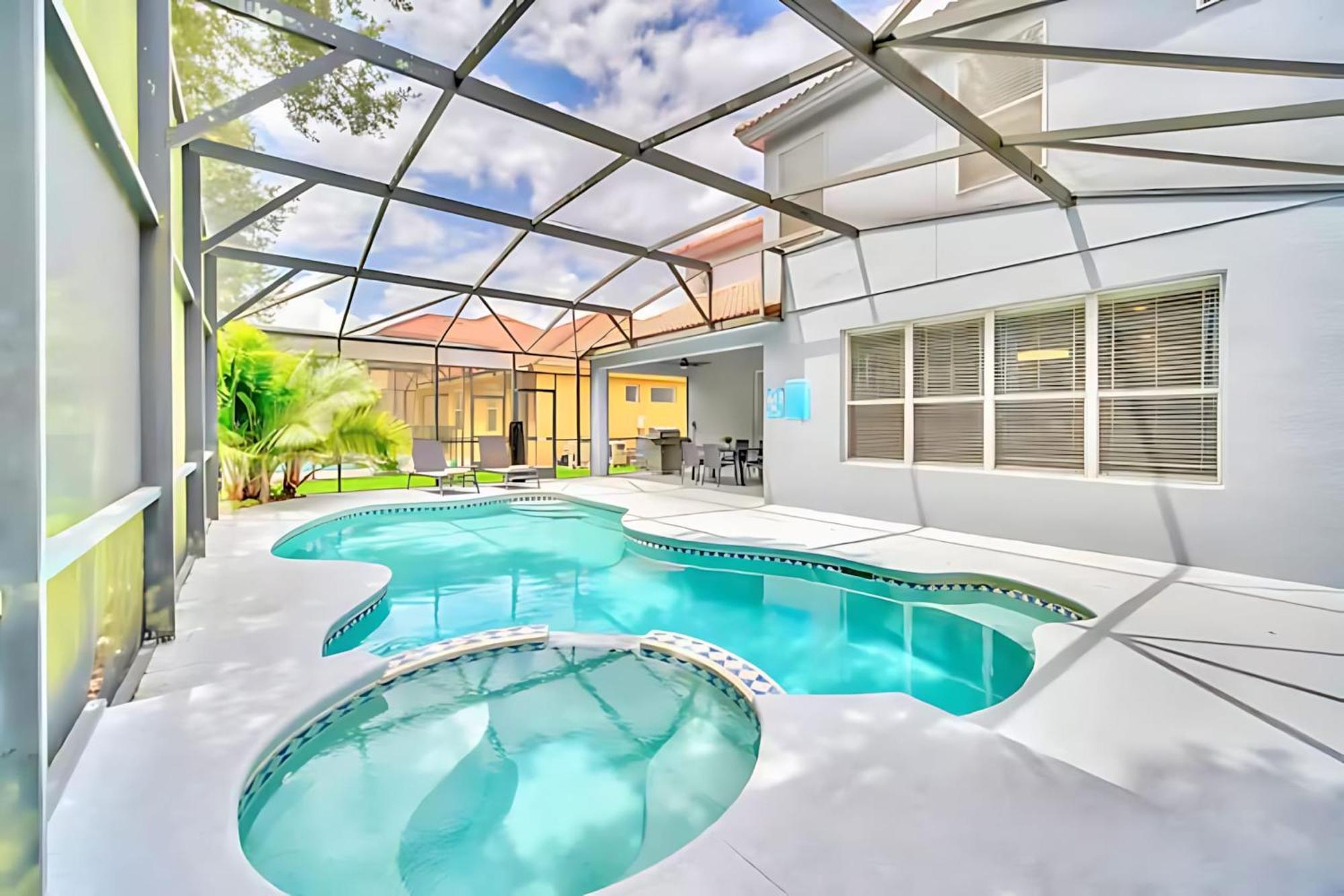 6Br Resort Home Near Disney - With Private Pool Hot Tub And Games Room Kissimmee Exterior photo
