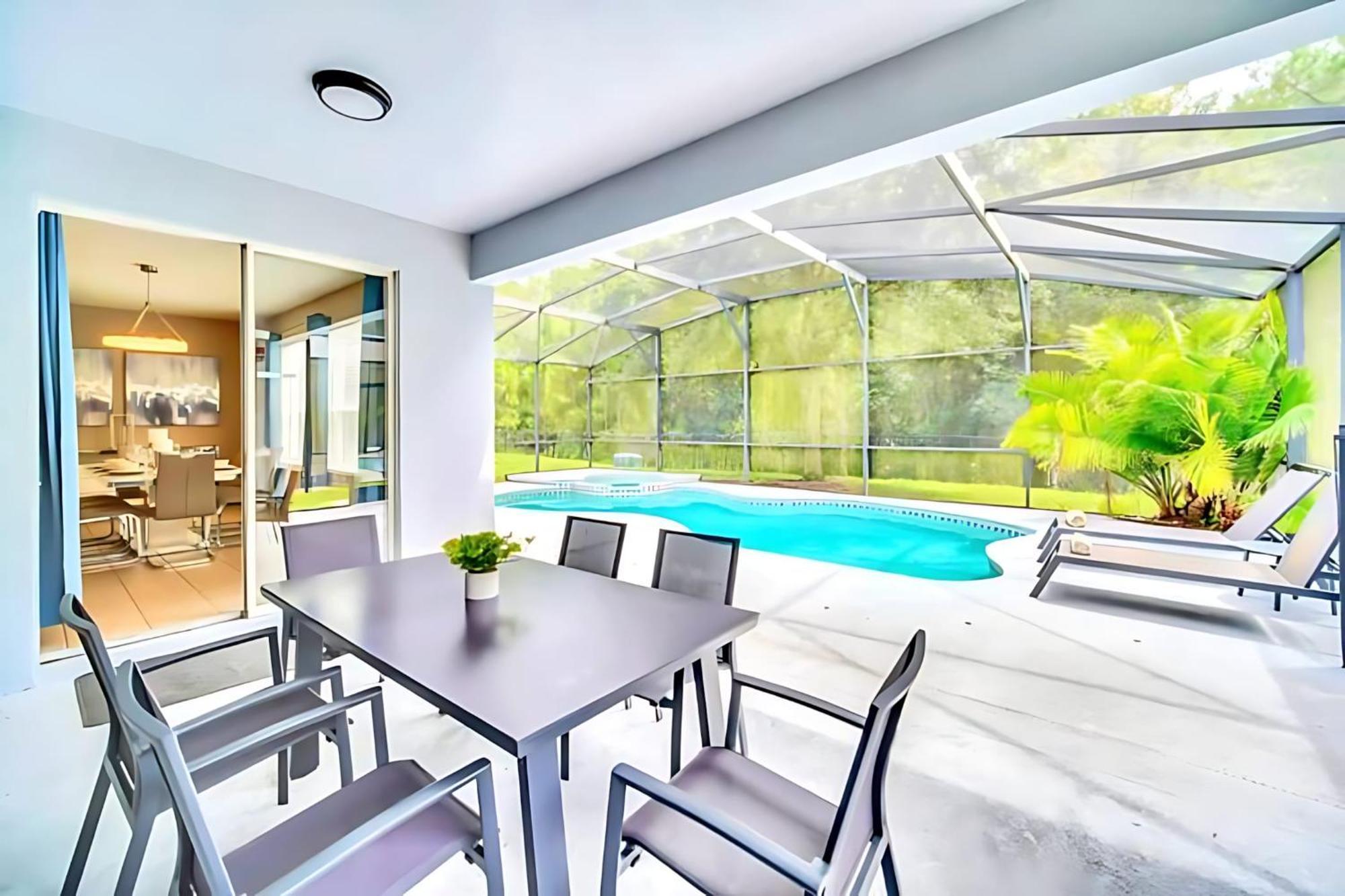 6Br Resort Home Near Disney - With Private Pool Hot Tub And Games Room Kissimmee Exterior photo